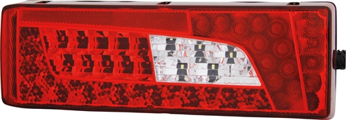 Achterlicht LED links voor Scania truck 24V met kentekenverlichting