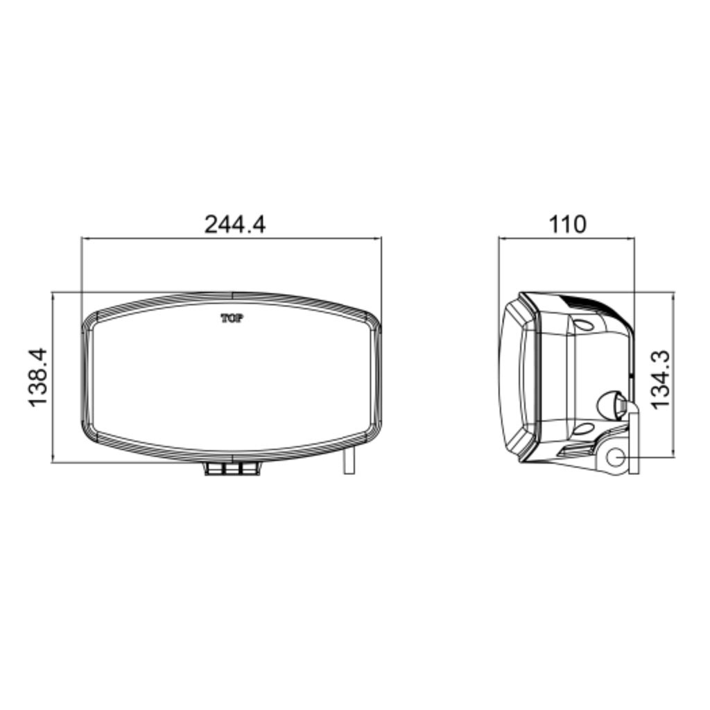 Led verstraler Atlas 320 serie