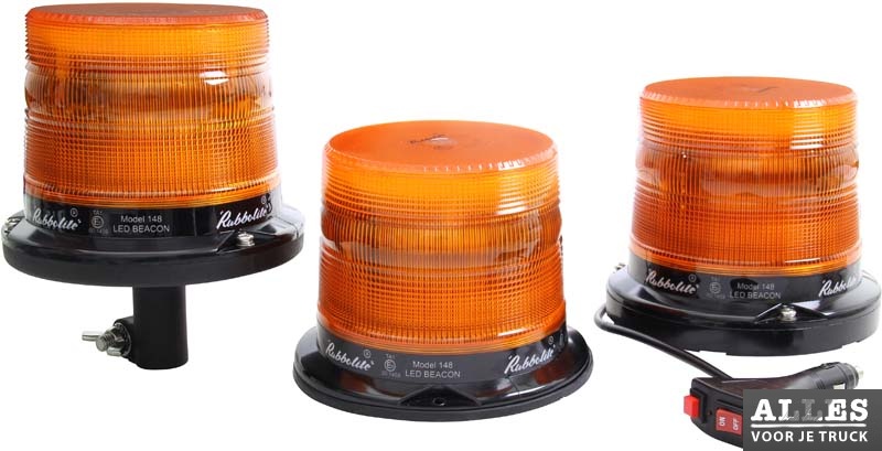 Flitslamp Rubbolite 148 led 12/24V
