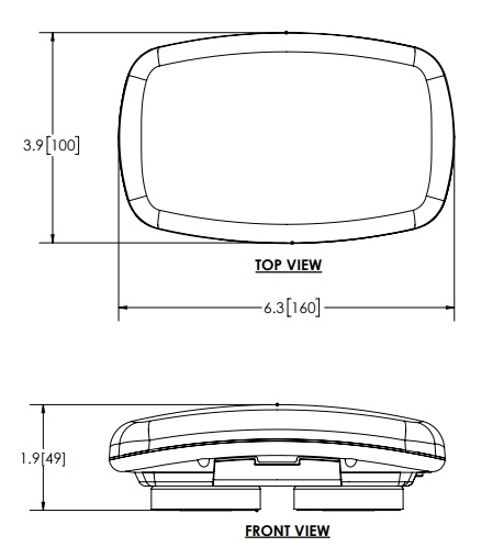 Waarschuwingslamp LED rood ED0016