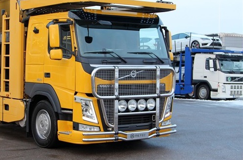 Bullbar Staal verchroomd voor Volvo FH/FM vanaf 2012