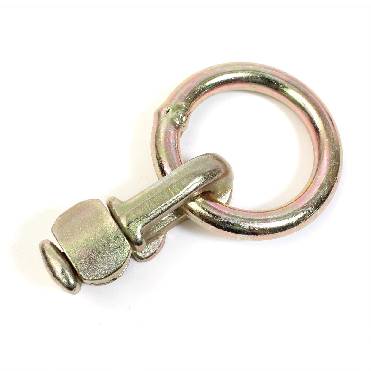 Vastzetring met double stud fitting voor vliegtuigrails