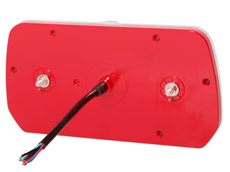 Achterlicht LED aanhangwagen E-keur 12/24V Rechts