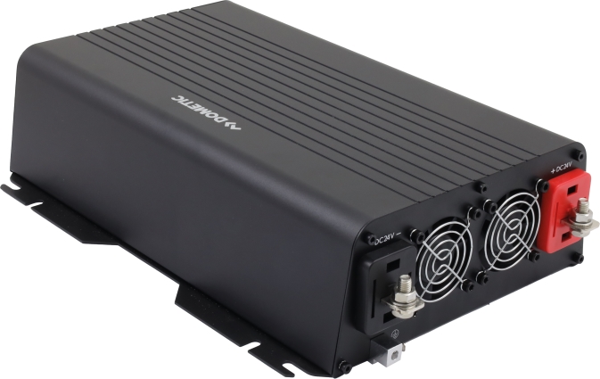 Omvormer zuivere sinus 24V-230V 2000 watt DSP2024 black