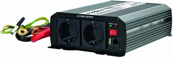 Omvormer gemodificeerd 24V-230V 1000 Watt Nedis