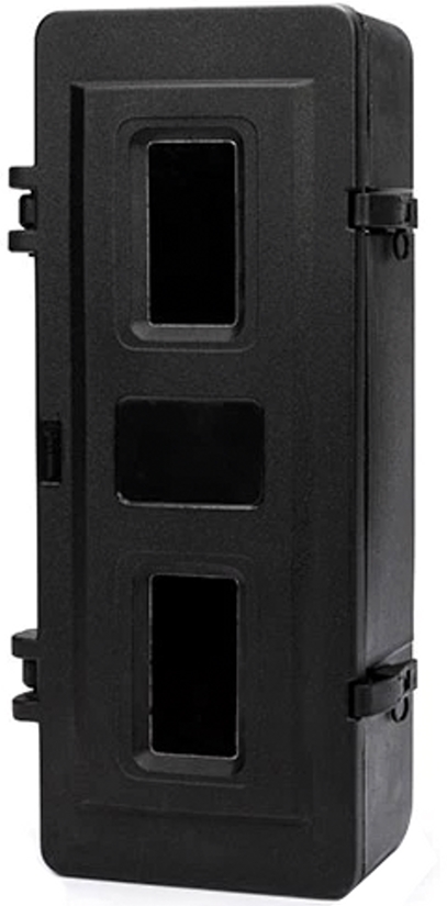 Brandblusserbox zwart Jonesco 70 voor 6 kg brandblusser 