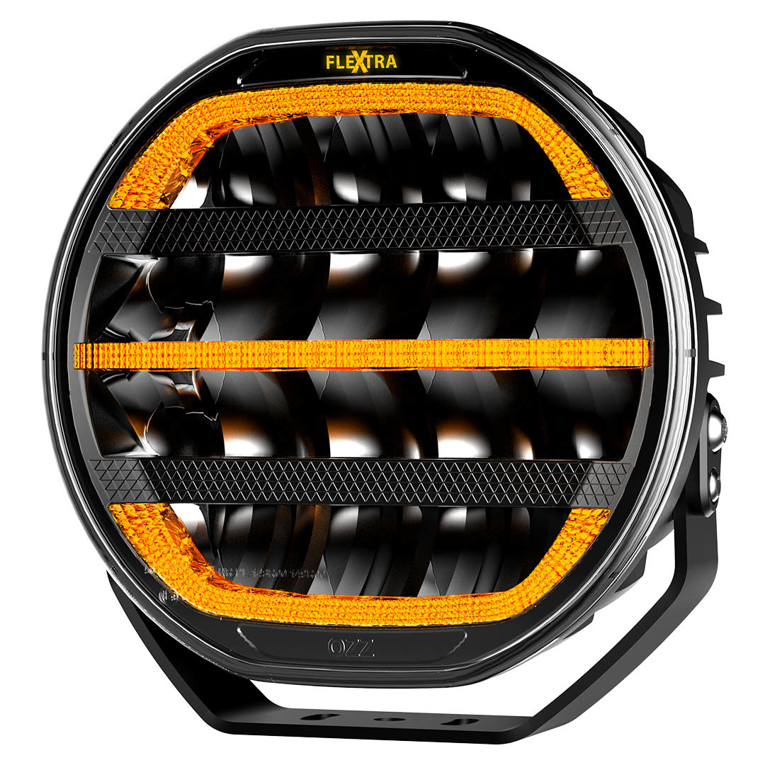 Verstraler LED OZZ XR2 P9 zwart Tralert