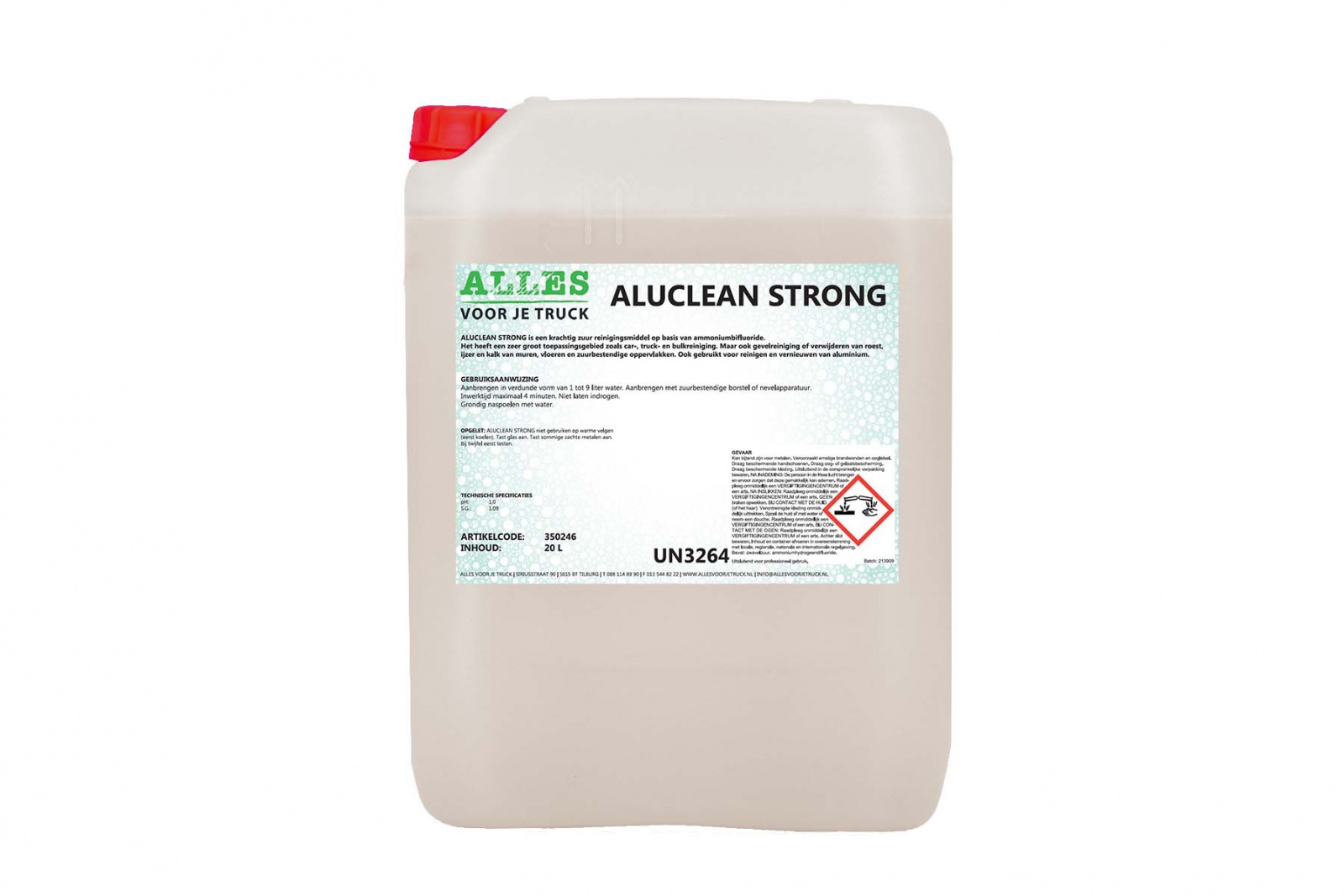 Aluminium reiniger AVJT Aluclean Strong, 20 ltr