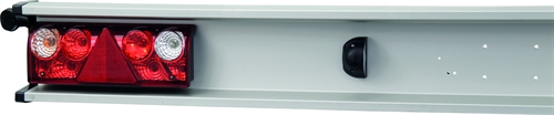 Bumper aluminium compleet met Europoint II verlichting 
