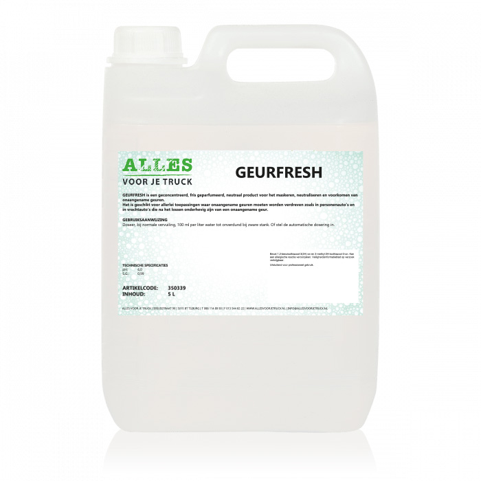 Geurverwijderaar AVJT Geurfresh, 5 ltr