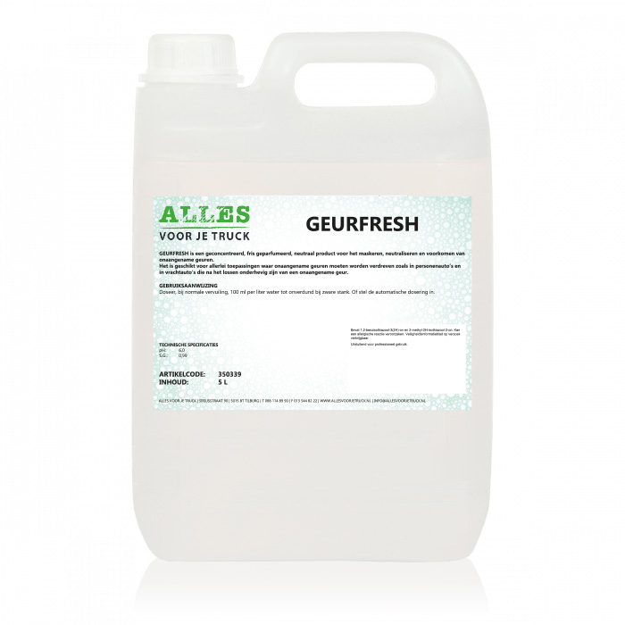 Geurverwijderaar AVJT Geurfresh, 5 ltr