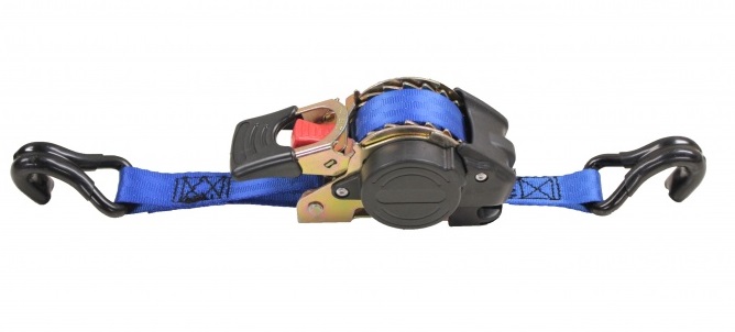 Spanband zelf oprollend 35 mm 4M met spitshaak