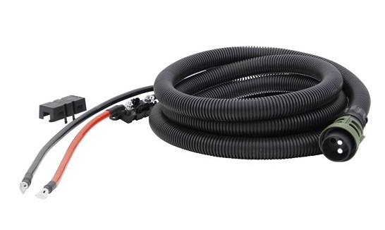 Laadstroom twinkabel HM 35 MMQ NATO stekker + zekering houder