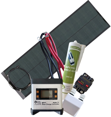 Green energy Zonnecelset 110Wp 12/24V