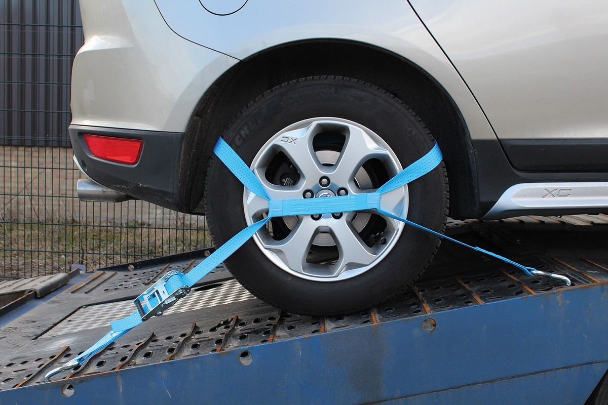 Spanband 50 mm 3,3M type E voor autotransport