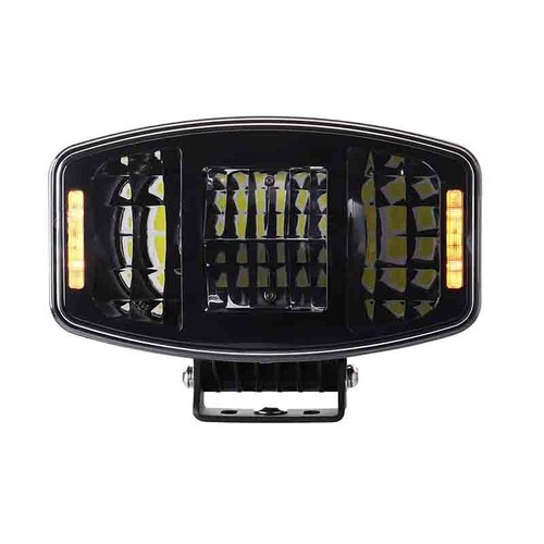 Verstraler Infinity zwart Full Led met dagrijverlichting 12/24V