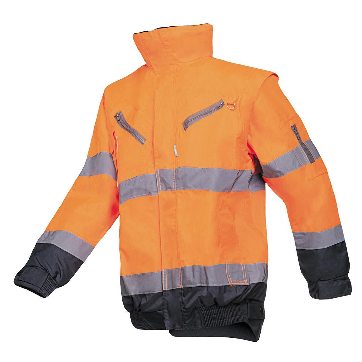 Jas Sioen 364A Campbell oranje/blauw