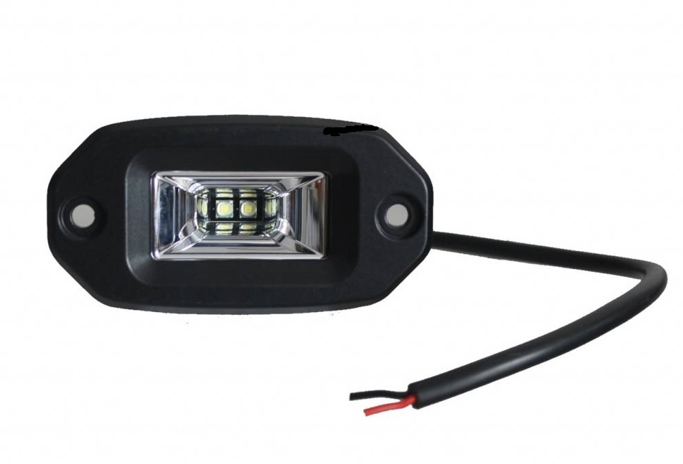 Werklamp led inbouw 20W Cree 12/24V