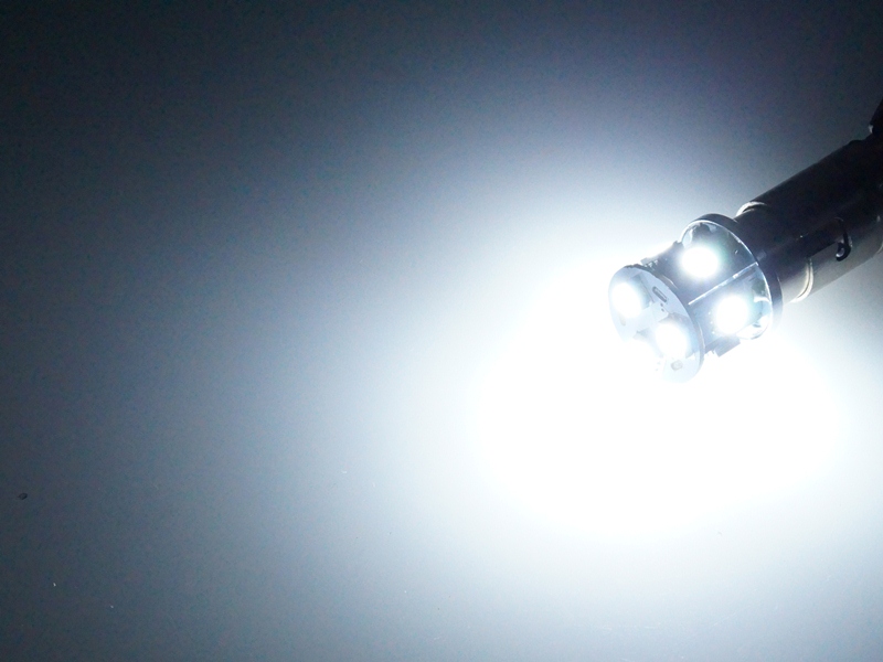 Led lamp Xenon wit BA15S 10-30V, 1 stuk