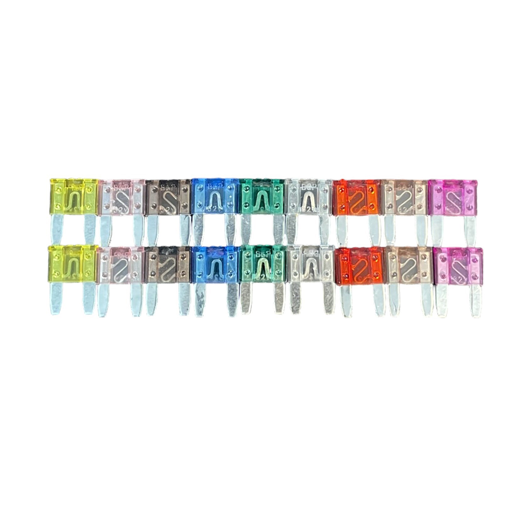 Mini steekzekeringen assortiment Ripca 18 stuks