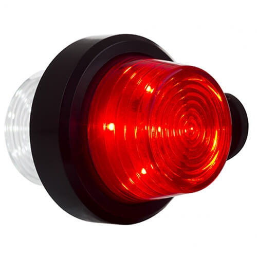 Pendellamp Tralert LED kort koud wit/rood helder 12/24V 