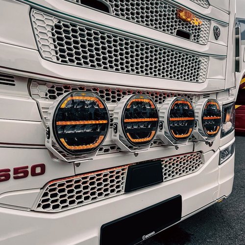 Verstraler LED OZZ XR2 P9 zwart Tralert