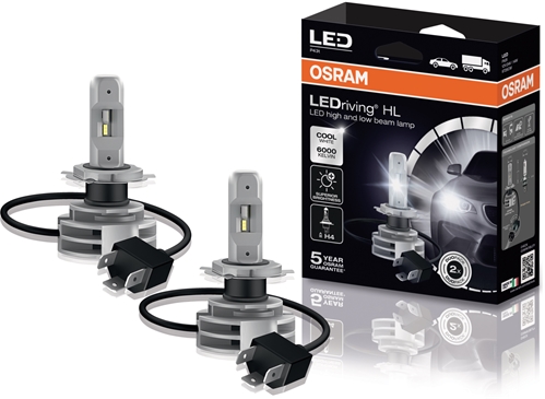 LED lamp H4 Osram Cool White 12-24V, 2 stuks