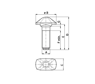 Twistlockbout Jost 2 inch L204/K35