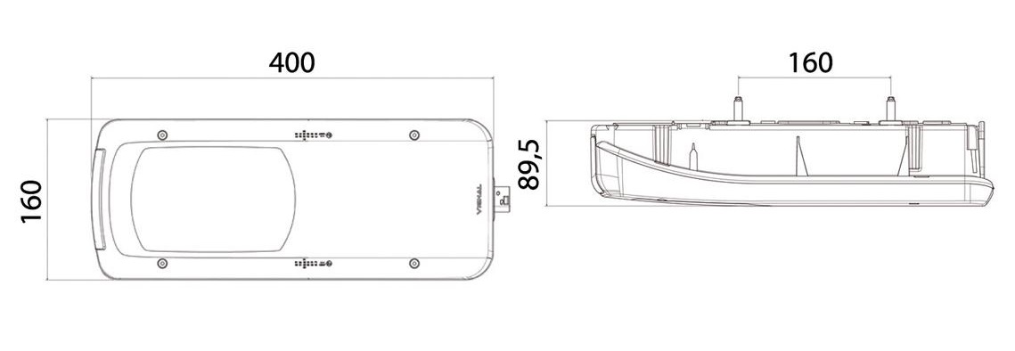 Achterlicht DAF LC8 Vignal 12/24V rechts