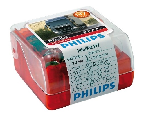 Lampenset Philips mini kit H7 24V Master Duty