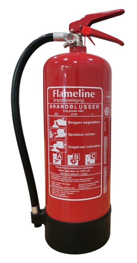 Brandblusser ABC poeder 6 kg