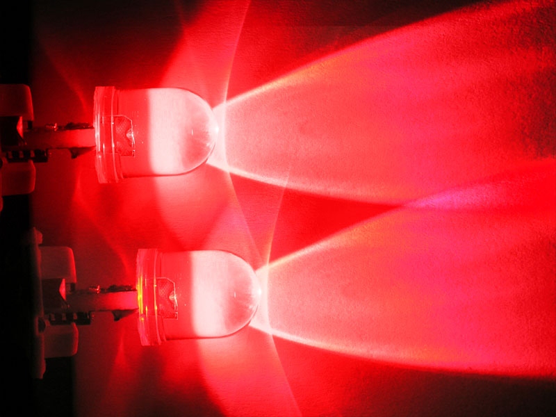 Led positielamp set Rood 10mm 12/24V, 2 stuks
