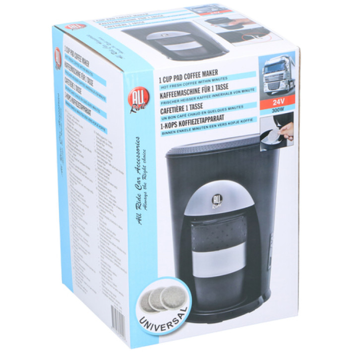 Koffiezetapparaat All Ride pad 1 kop 300W 24V