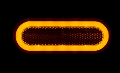 LED Zijmarkeringslamp met NEON look oranje