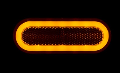 LED markeringslamp NEON look oranje
