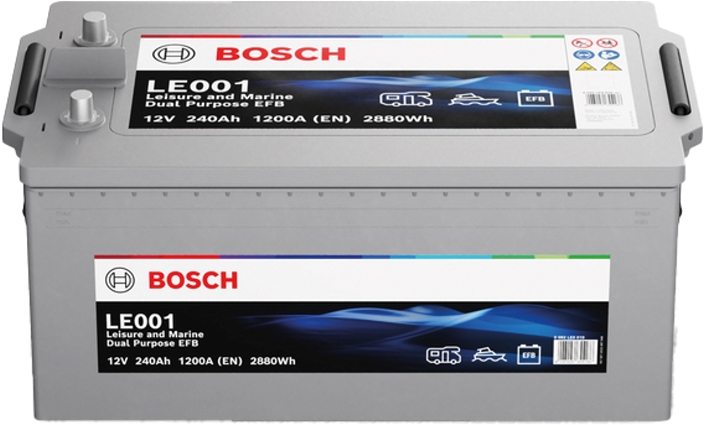 Accu 230Ah 12V Bosch L5080 semitractie