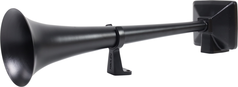 Luchthoorn Zwart Hadley 47cm 