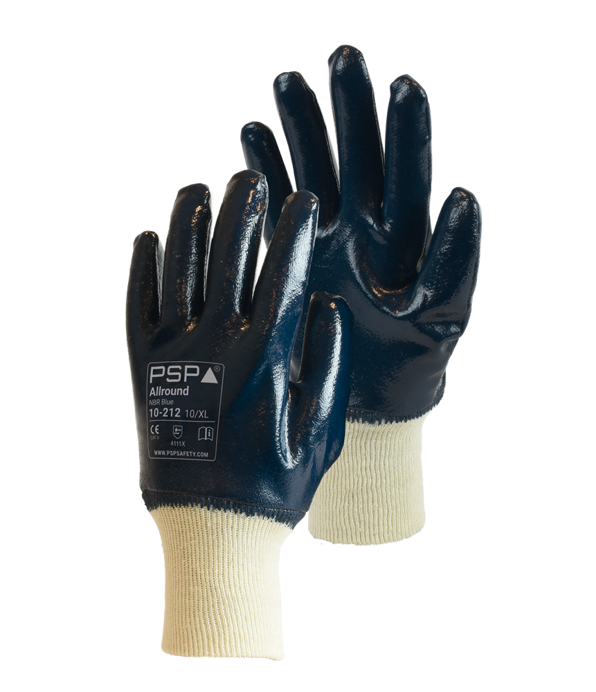 Werkhandschoen 10-212 Allround NBR blauw