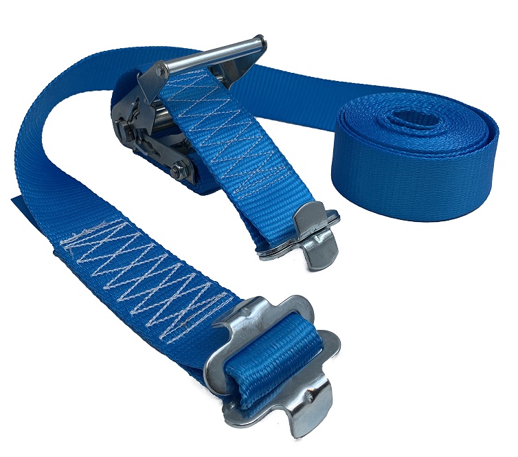 Spanband 50 mm 4M met ratel en rondgatfitting