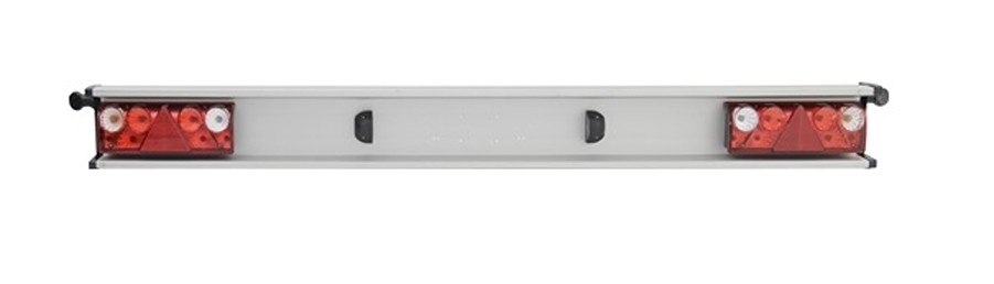 Bumper aluminium compleet met Europoint II verlichting 