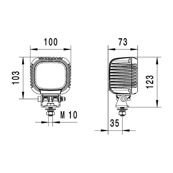 Werklamp Hella valuefit S3000 LED