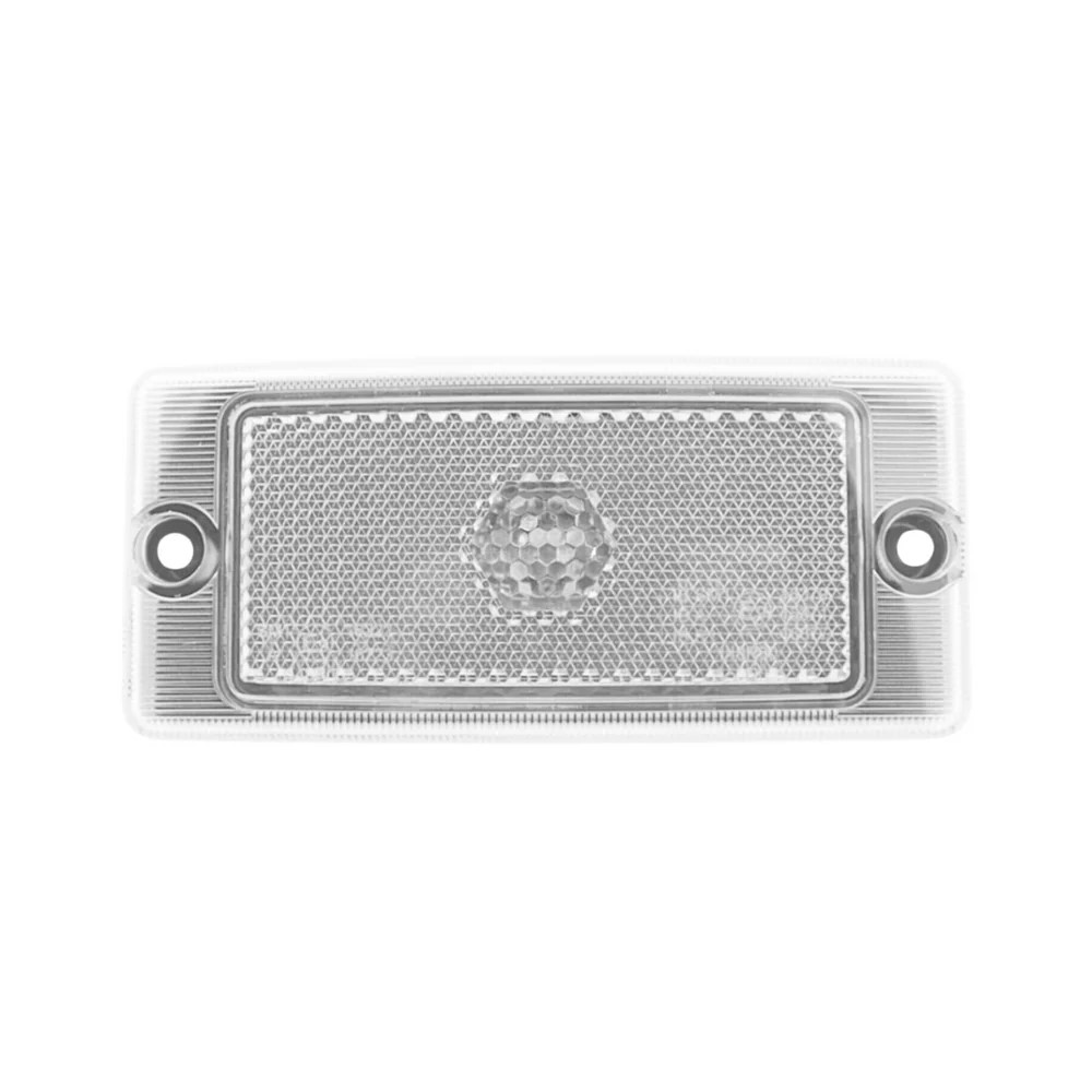 LED markeringslamp klassiek witte lens