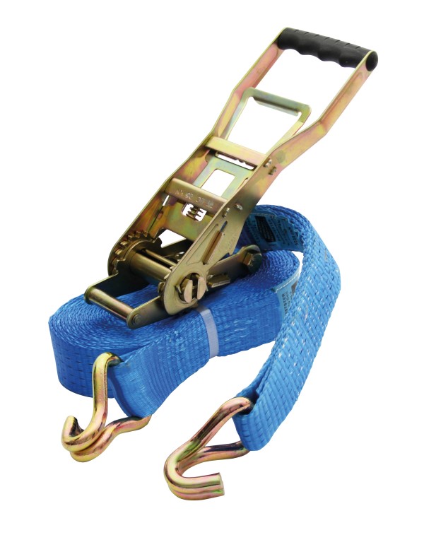 Spanband 9 meter 5T ergonomische ratel en haak