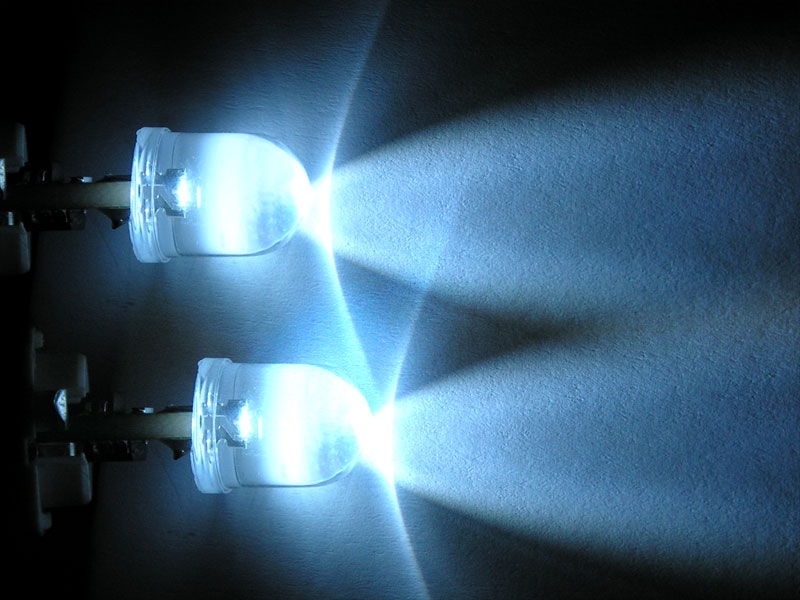 Led positielamp set Xenon 10mm 12/24V, 2 stuks