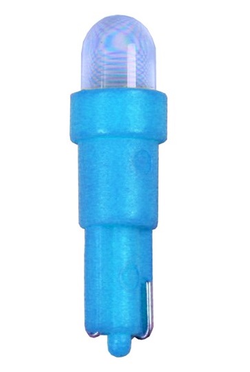 Led lamp Aspock blauw 3w 24V, 4 stuks