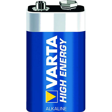 Batterij Varta High Energy 9V