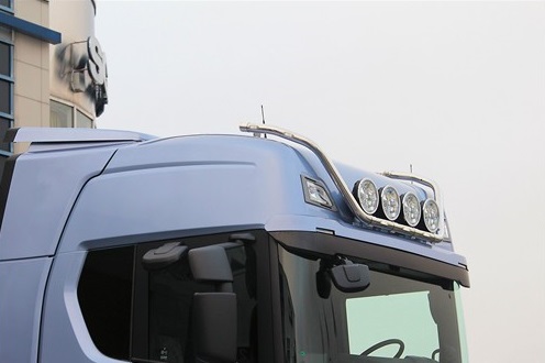 Lampenbeugel led Scania R vanaf 2016 dakmontage laag gebogen