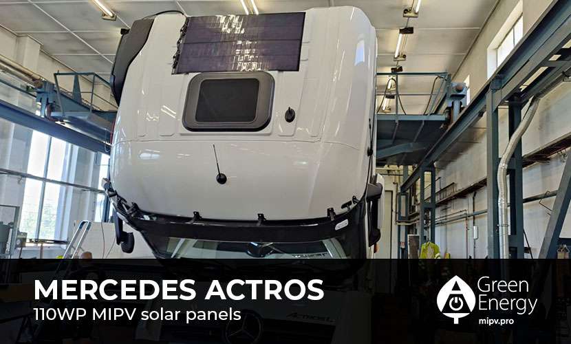 Green energy Zonnecelset 110Wp 12/24V