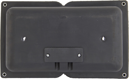 Inbouw rubber behuizing voor 2x achterlicht Strands Ize 