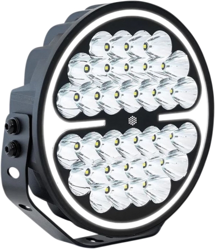 LED verstraler Tralert Nova serie 12/24V zwart